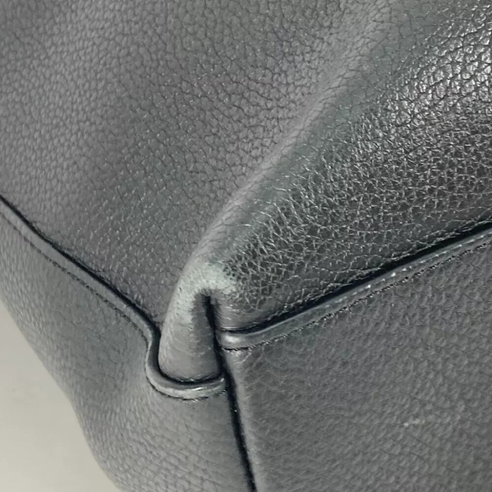 LOUIS VUITTON M50086 Cabas Voyage Tote Bag Shoulder Bag Taurillon Clemence Black - Picture 13 of 16